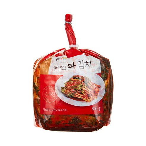 곰곰 파김치: 맛있고 영양가 있는 한국의 전통 김치