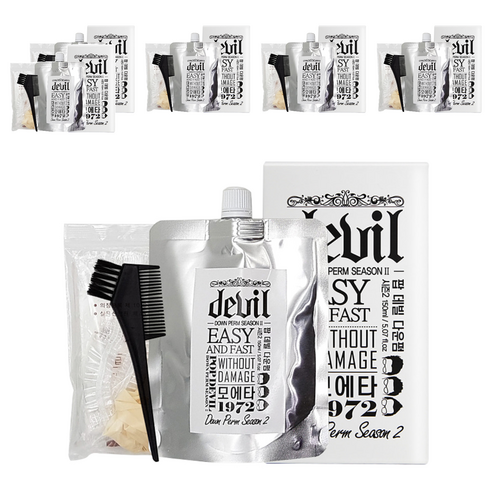 모에타 팝 데빌 다운펌 시즌2, 150ml, 6개