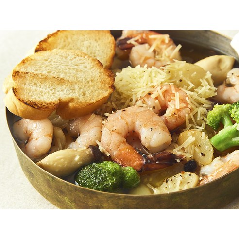 지중해의 풍미를 집에서, 프레시지 더큰 감바스 알 아히요