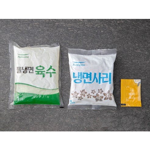 풀무원의 신선한 재료로 만든 시원하고 맛있는 동치미 냉면