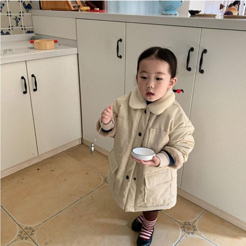 아르베 아동용 테이트 롱 점퍼