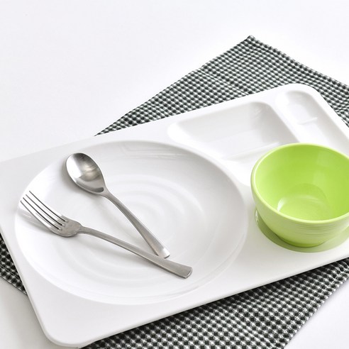 품격 있는 식사를 위한 선택, 국산 로야 멜라민 원형 양식 식판 720