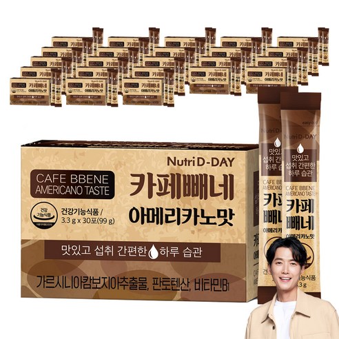 뉴트리디데이 카페빼네 아메리카노맛, 99g, 24개