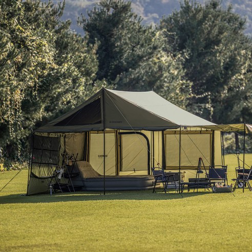 벌레 걱정 없고 시원한 그늘, 아이두젠 그랜드빌 타프스크린으로 완벽한 캠핑을!