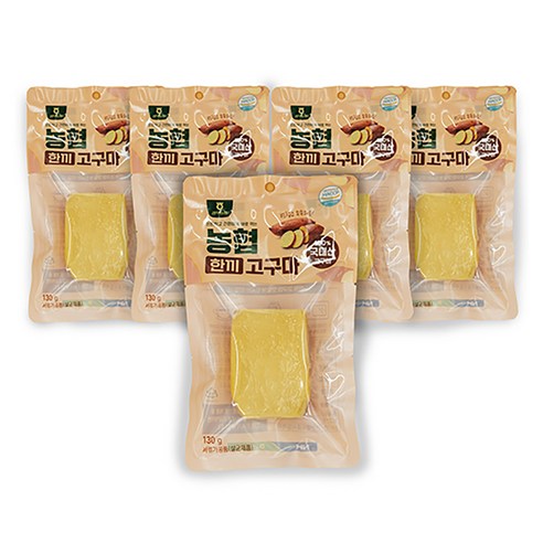 공덕농협 한끼 고구마, 5개, 130g