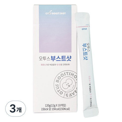 오투스커피 부스트샷 10p, 120g, 3개