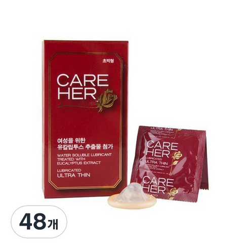 케어허 콘돔, 12개입, 4개