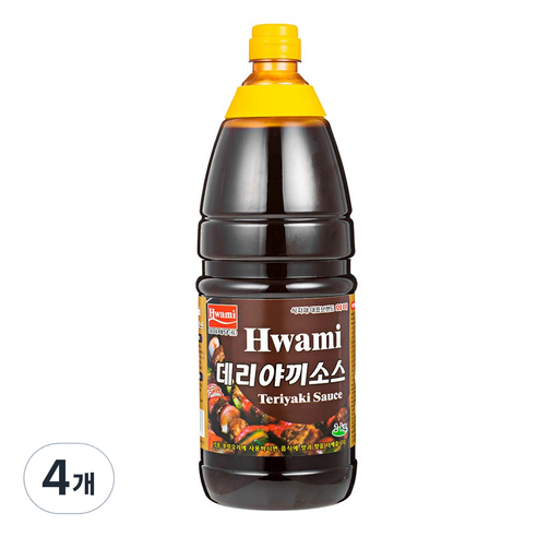 화미 데리야끼소스, 2kg, 4개