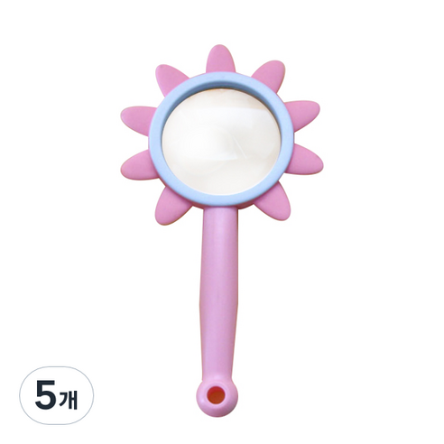 해바라기 돋보기 핑크, 5개