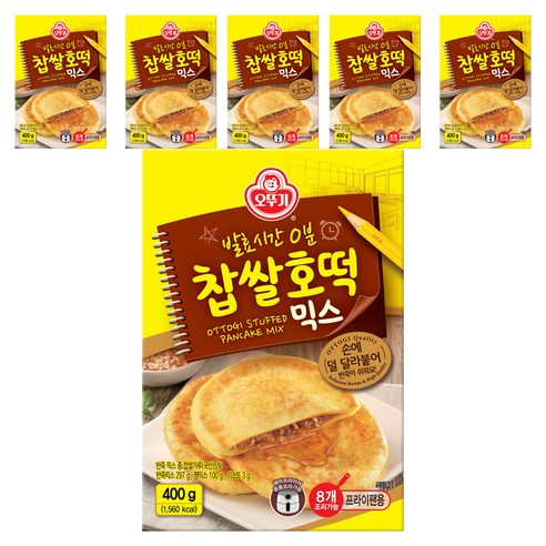 오뚜기 찹쌀호떡 믹스, 400g, 6개