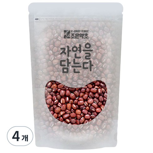 조은약초 자연을 담는다 프리미엄 팥, 300g, 4개, 1개입
