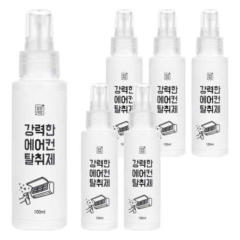 깔끔대장 강력한 에어컨 탈취제, 100ml, 6개