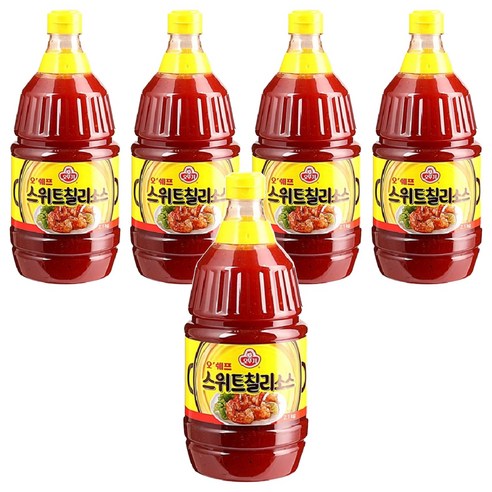 오뚜기 스위트 칠리소스, 2.1kg, 5개
