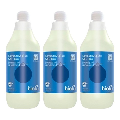 니벨 바이오 식기세척기용 겔, 3개, 1L