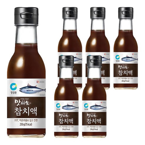 맛선생 참치액, 250ml, 6개