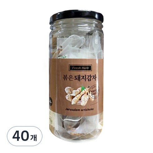 신선약초 볶은돼지감자차 삼각티백, 1g, 40개