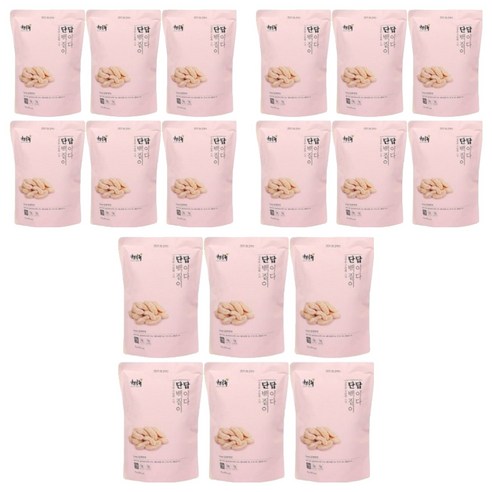 자연공유 단백질이 답이다 과자 스위트, 50g, 18개