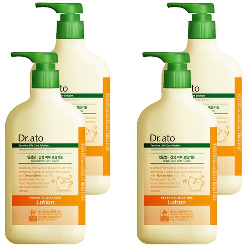 닥터아토 에센셜 모이스춰 로션, 310ml, 4개