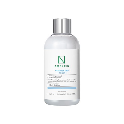 코리아나 앰플엔히알루론샷토너, 220ml, 1개