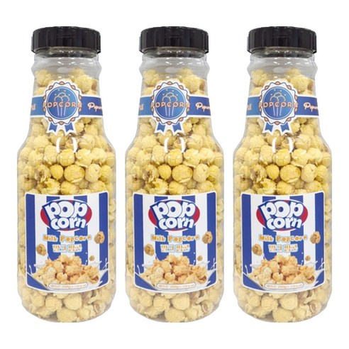 밀크 팝콘, 260g, 3개