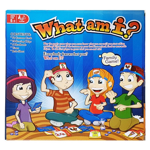 두뇌 풀가동! 상상력과 추리의 즐거움, WHAT AM I? 스마트 보드게임