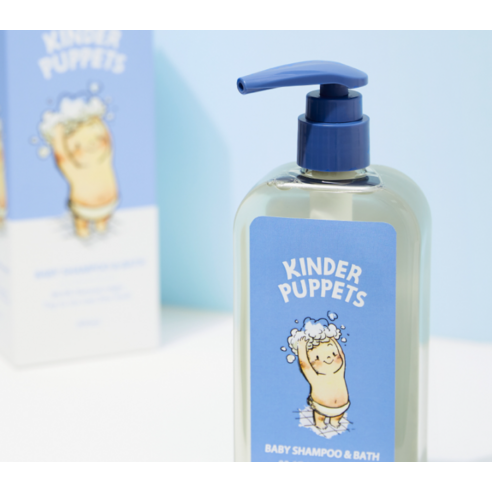 킨더퍼페츠로 밤마다 평화로운 목욕 시간!