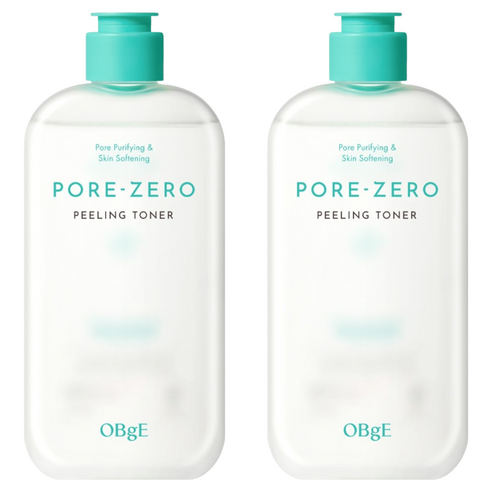 OBge 포어 제로 필링 토너, 310ml, 2개