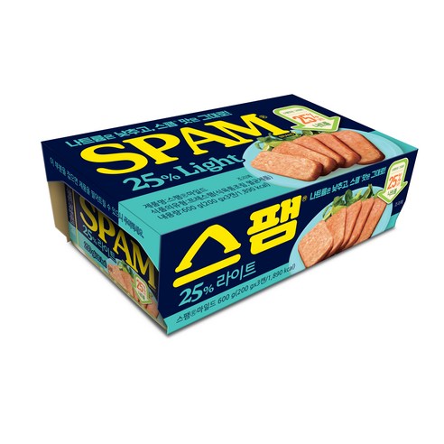 스팸 25% 라이트, 200g, 3개