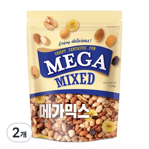 썬넛트 메가믹스 1.3kg (2개 세트) 
견과/건과