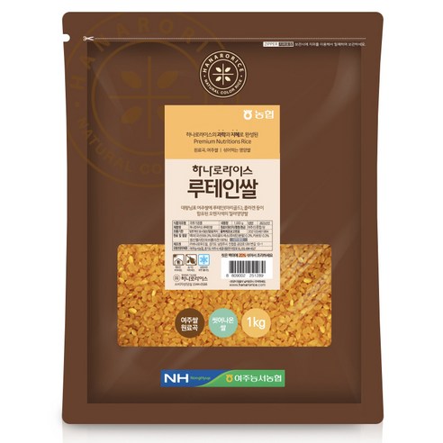 농협 하나로라이스 루테인쌀, 1kg, 1개