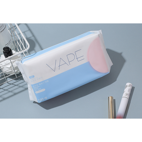 부드러움으로 피부를 감싸는 VAPE 팝업타입 일회용 페이스 타올, 섬세한 당신을 위한 선택