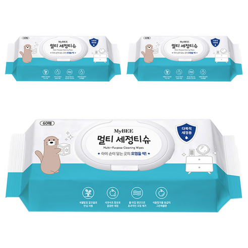 마이비 멀티 세정티슈, 3개