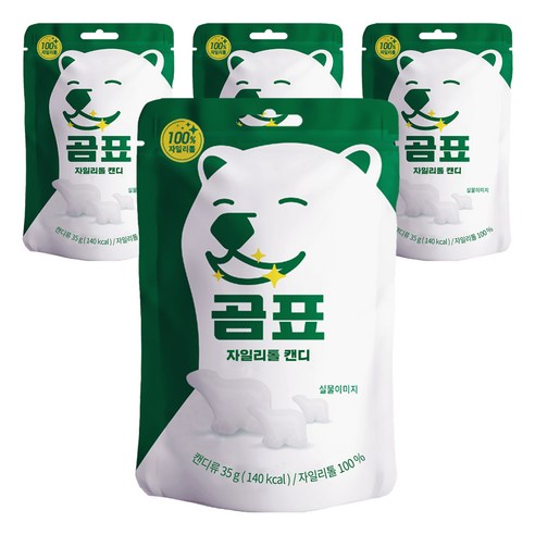 곰표 자일리톨 캔디, 35g, 4개
