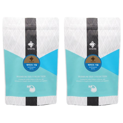 다란 페퍼민트 리필, 60g, 1개입, 2개