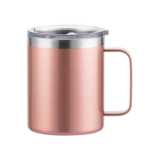 워터하마 비비드 텀블러 머그컵 360ml, 로즈골드, 1개