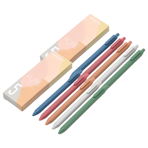카코 퓨어 에디션 모란디 젤펜 5종 세트 0.5mm, 혼합색상, 2세트
