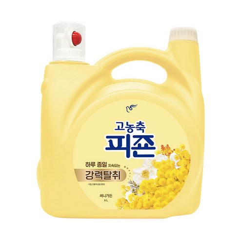 고농축 피죤 강력탈취 오리지널 써니가든 섬유유연제, 6L, 1개