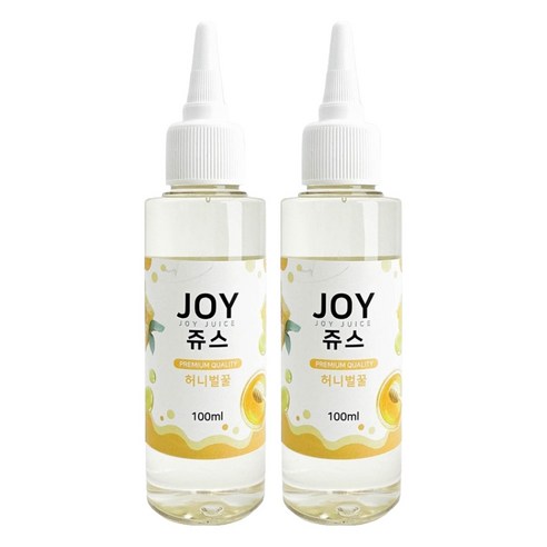 아로마조이 조이쥬스 슬라임 향료 100ml, 2개, 허니벌꿀