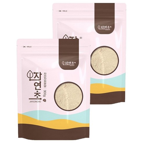 자연초 차전자피분말, 300g, 2개