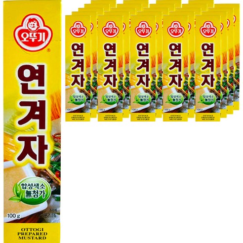 [오뚜기] 연겨자, 100g, 24개