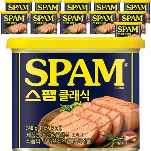 스팸 클래식, 340g, 12개