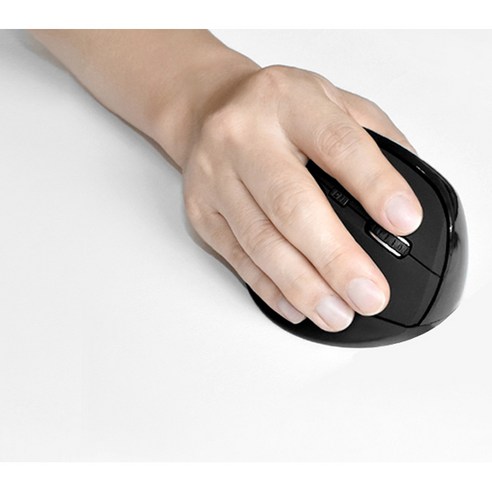 손목 건강을 지키는 혁신, 나비 버티컬 무선 무소음 마우스 NV72-VMS10G
