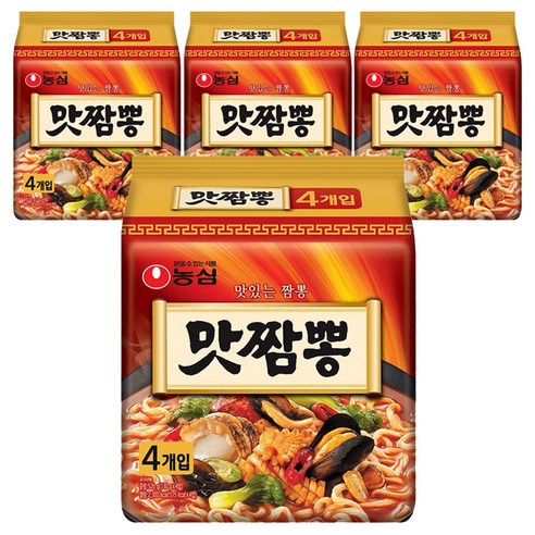 농심 맛짬뽕 봉지라면, 16개