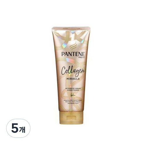 팬틴 콜라겐 미라클 트리트먼트, 220ml, 5개