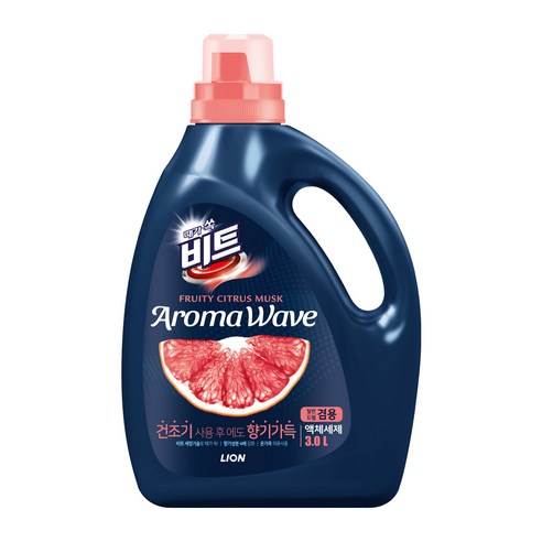 비트 아로마웨이브 일반 드럼 겸용 본품 시트러스향, 3L, 1개