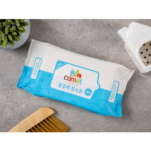 코멧 홈 물걸레 청소포 대형 리필: 집안 청소의 필수품