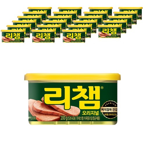 리챔 프리미엄, 200g, 24개