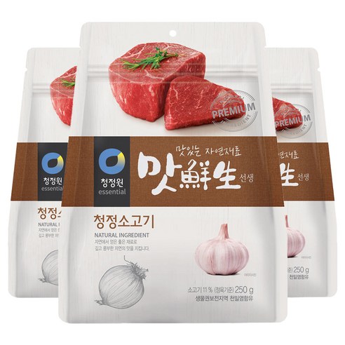 청맛선생 청정소고기 조미료, 250g, 3개
