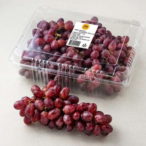 PSK 칠레 씨없는 적포도, 2.3kg, 1개