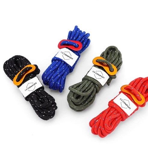 안전하고 편안한 캠핑의 숨은 공신, 씨티컴퍼니 텐트 로프 스트링